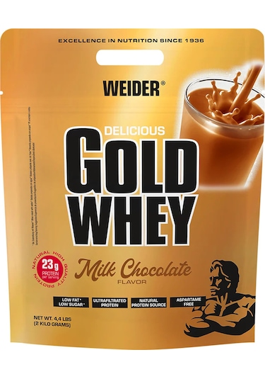 Weider Gold Whey Protein Low Sugar 2 Kg 66 Servis