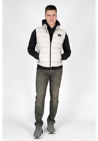 Lee Cooper Bristol Erkek Dik Yaka Yelek Taş-20022 Taş