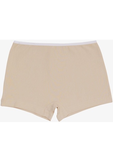 Breeze Kız Çocuk Boxer Dondurma Baskılı 5-11 Yaş, Bej-bej Bej