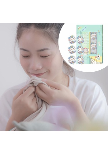 Suntek Colth Yüz Maskesi Mavi Kedi Adaçayı Için Aroma Sticker