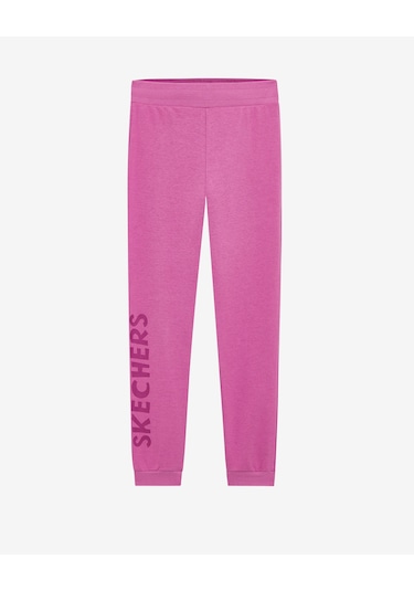 Skechers G Lw Fleece Jogger Sweatpant Büyük Kız Çocuk Mor Eşofman Altı Sk242087-499 Mor