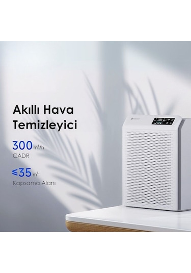 Purmed Pure Flat Hava Temizleme, Iyonizer,uv,wi-fi,yedek Filtreli