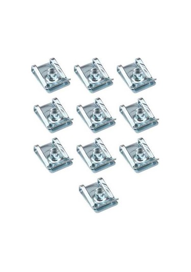 Ganzhoushop Suntek Somun M5 Klipsi Klip Elemanı Bağlantı Araç Aksesuarları Adet 10 Wk Gümüş