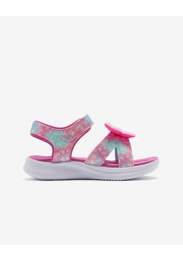 Skechers Jumpsters Sandal - Butterfly Brıtes Büyük Kız Çocuk Pembe Işıklı Sandalet 303109l Pkmt Pembe