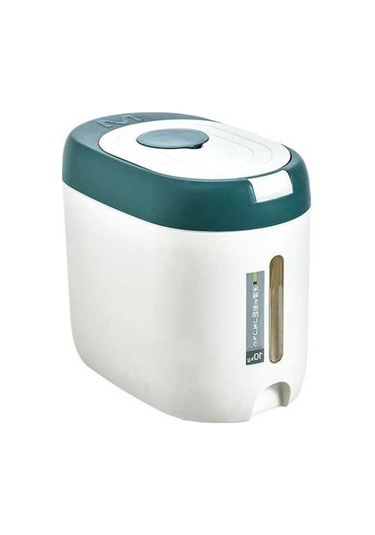 Pazly Pp Mutfak Nem Toz Geçirmez Pirinç Depolama Kova 10kg/5kg 3 Izgara