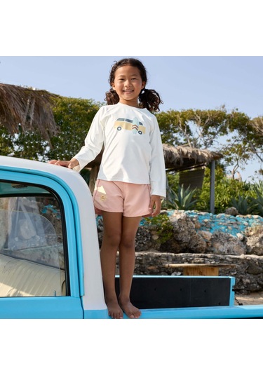 Lassig Kids Uv Korumalı Mayo Şort Peach Somon-5+ Yaş Somon