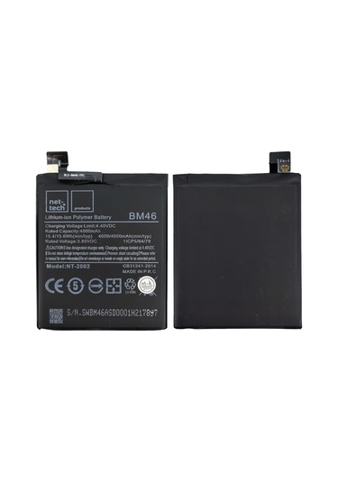 Teknonet Xiaomi Redmi Note 3 Uyumlu Nettech Bm46 4000 Mah Batarya