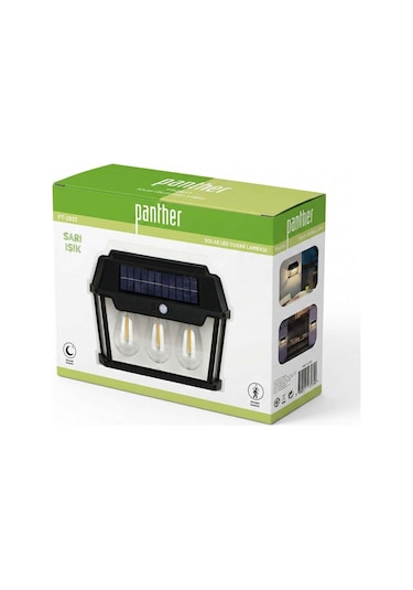 Panther Pt-2933 Solar Karanlık Ve Hareket Sensörlü Led Duvar Lambası Diğer