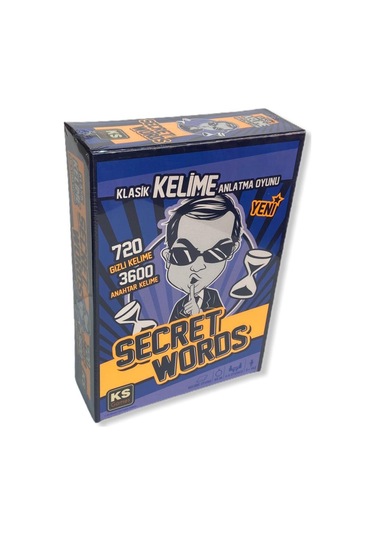 Secret Words - Kelime Oyunu - Ks Games Kutu Oyunları