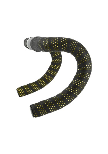 Reedark Sarı Renkli, Delikli Tasarımlı, Kaymazsız, Ter Emici, Amortisörlü Bisiklet Sapı Bandı - Pu+eva Malzeme, 3mm Kalınlık, Kol Yorgunluğu Önleyici