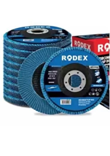 Rodex Flap Disk Zirkonyum Oksit 115mm 30 Rzb0315