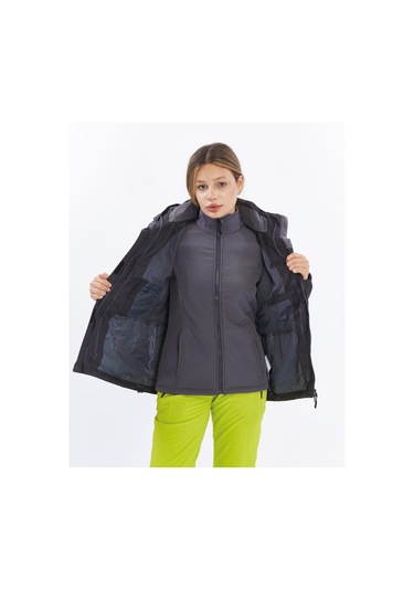 Mapamyumco 3in1 Kadın Mont-siyah Siyah