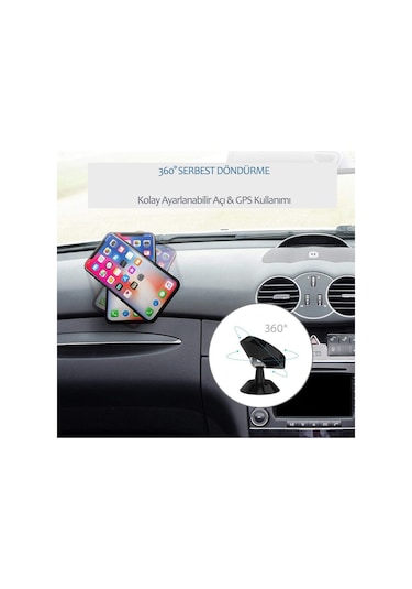 Araç Göğsü Manyetik Mıknatıslı Universal Telefon Tutucu Tutacağı 51712492