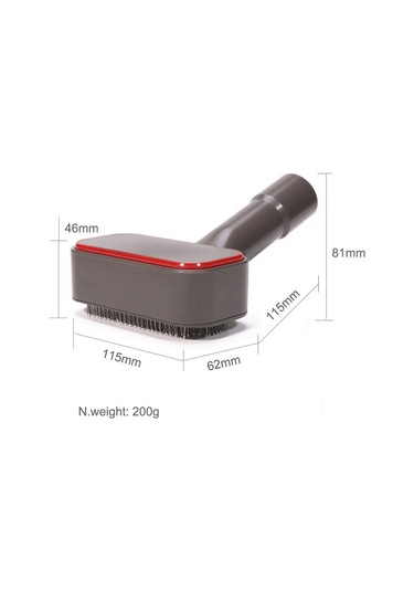 Cbtx Elektrikli Süpürge Evcil Hayvan Tüy Alma Fırçası Seti İçin, Özellik: V8 Adaptörlü