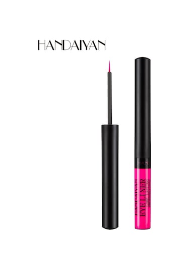 Uv Işık Neon Eyeliner Kalem Gözler Makyaj Kırmızı Su Geçirmez Sıvı Renkli Göz 33 No Box 01