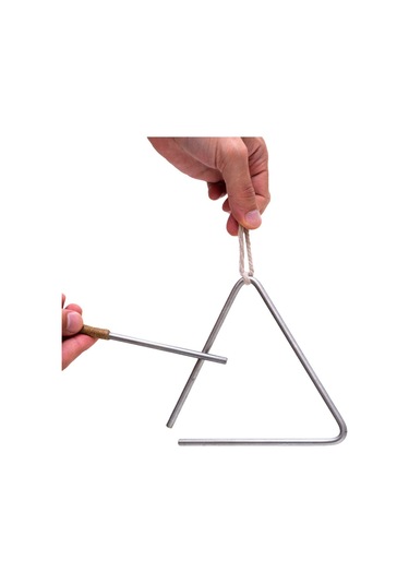 Perkusyon Ritim Ucgen Zil 17 Cm Donizetti