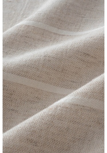 Ecocotton Samira Bej %100 Organik Pamuk Kenevir Çift Kişilik Nevresim Takımı Bej