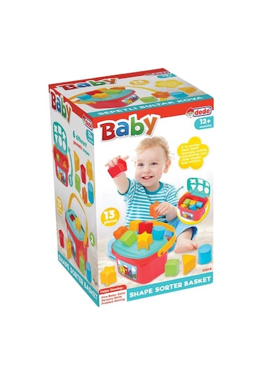 Dede Oyuncak Zeka Geliştirici Sepetli Bultak Kova 03414