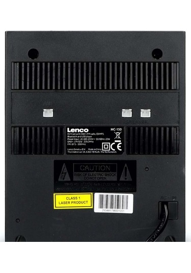 Lenco Mc-150 Stereo, Dab+ Fm, Cd, Bluetooth Ve Usb Oynatıcı Özellikli - Siyah