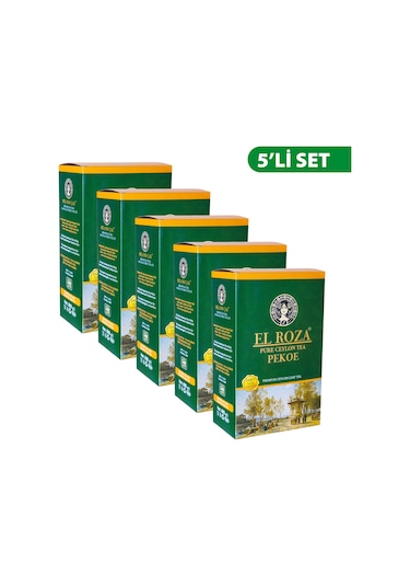 ElRoza Premium Pekoe Ceylon Tea 5 x 800 G