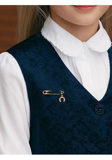 Zolotoj Merkurij Yenidoğan İçin Nazara Karşı At Nalı İğnesi 226654422 Altın Rengi