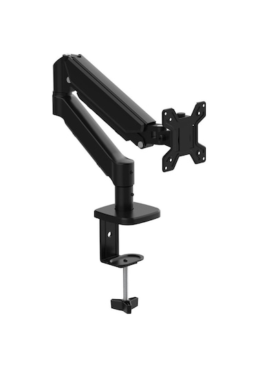 Sline M252 17-28inch Amortisörlü Hareketli Masa Üstü Tekli Monitör Standı