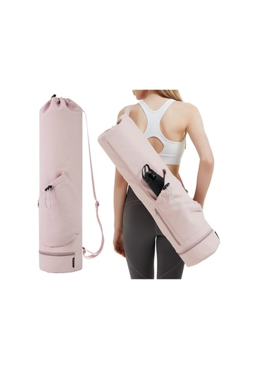 Ranyeek Mavi Renkli Spor Yoga Mat Çantası - Su Şişesi Cebi Ve Altı Islak Çanta İle - 31" Uzunluk - 330g Hafif - Kol Ve Sırt Taşıma Seçeneği Çok Renkli