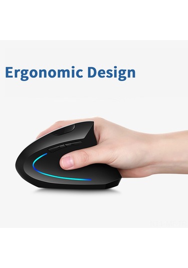 Mufunye "dikey Tasarımlı Kablosuz Fare - 3 Dpı Seviyeli, Ergonomik, Şarj Edilebilir" Diğer