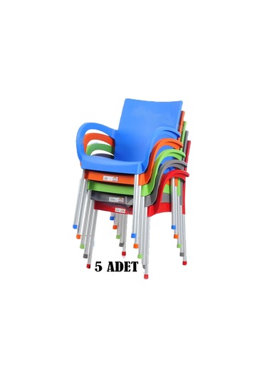 Holiday Sümela Metal Ayaklı Kollu Sandalye 5 Renk