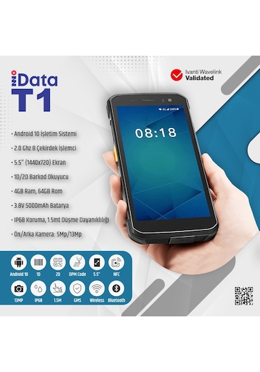 iData T1 Android El Terminali