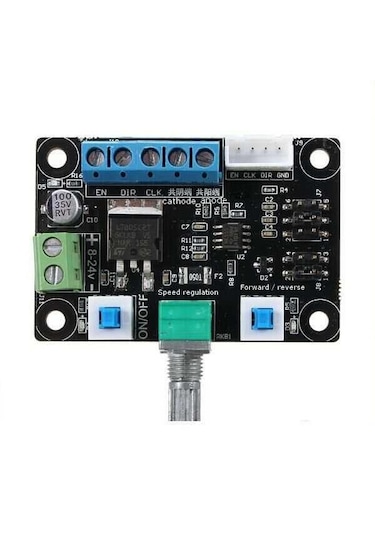 12-24v Step Motor Hız Kontrol Kartı Pulse Sinyal Üretici
