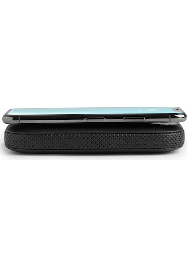 Lexon Powersound Deri Kablosuz Şarj Cihazı ve Bluetooth Hoparlör