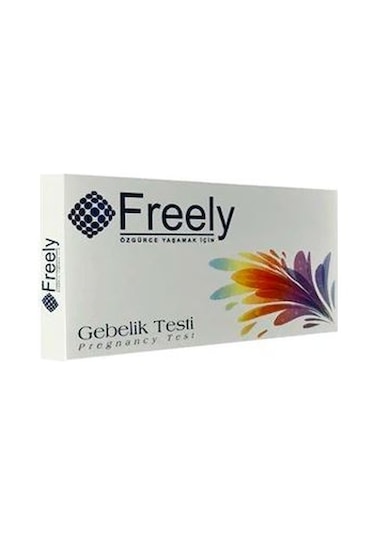 Freely Hızlı Gebelik Testi 1 Test x 25 Paket