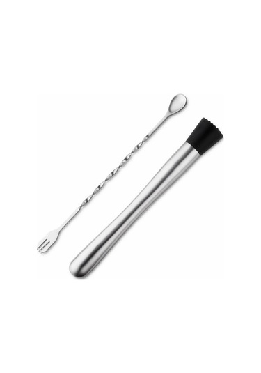 Pazly Profesyonel 7 Parça Paslanmaz Çelik Kokteyl Seti - 750ml Shaker Ve Aksesuarlar