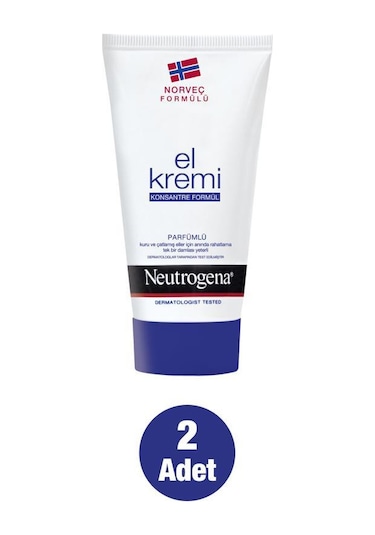 Neutrogena Norveç Formülü El Kremi ParfüMLü 75 ML X 2 Adet
