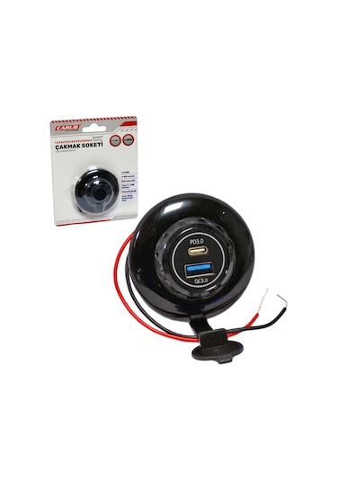 Carub Çakmak Soketi 9-30v Marine Tip 1 Type-c + 1 Usb Br1700818