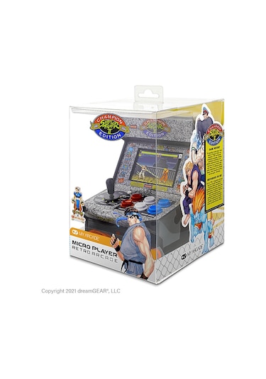 Myarcade Street Fighter II Champ Retro Konsol Gri