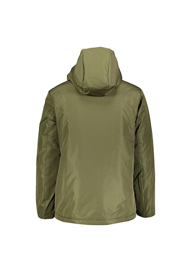 Erkek H Winter Jacket M - Haki Siyah