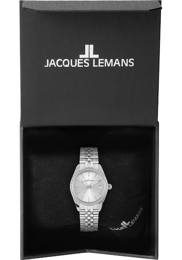 Jacques Lemans Derby 1-2085.1j Kadın Kol Saati Gri