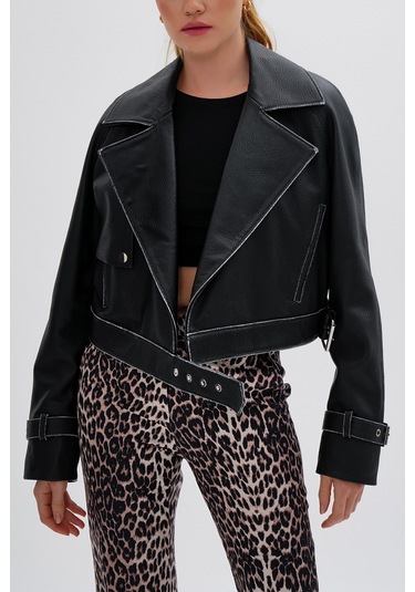 Valmenti Kadın Hakiki Deri Siyah Deri Mont 616 Z-4011 Bn Derımont Sk24/25 Sıyah Siyah