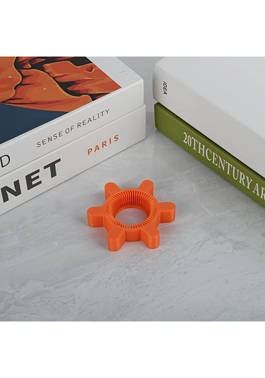 Besthome1 Sarı Manuel Vidalı Kapak Açacağı - Ergonomik Sap, Dayanıklı Dişli Tasarım, Mutfak Aparatı Sarı