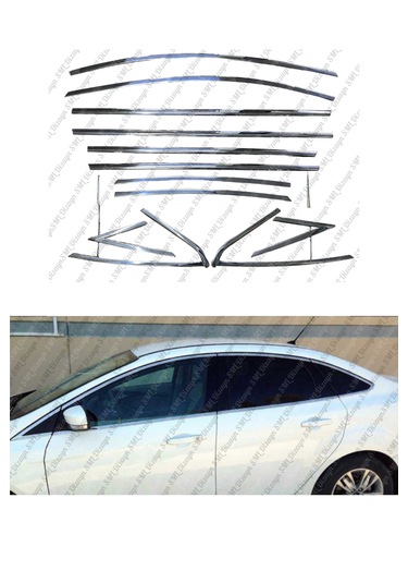 Ford Focus 3 Krom Cam Çıtası Nikelaj Tamtur