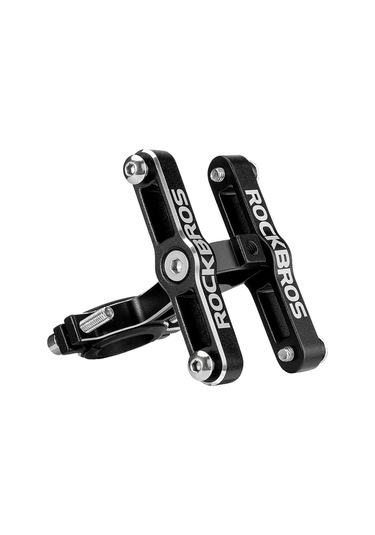 Rockbros Ks-415 Alüminyum Alaşımlı Mtb Yol Bisikleti Şişe Montaj Adaptörü Çift Taraflı Su Şişesi Kafesi Tutucu Adaptörü