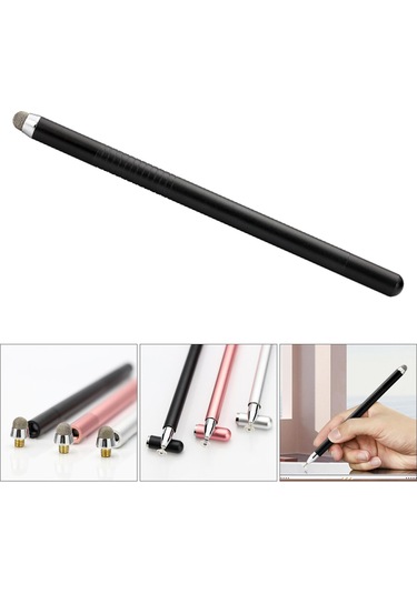 Suntek Andriod Ios Black Için Dokunmatik Kalem  3'ü 1 Arada