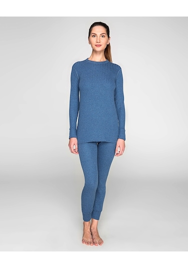 Thermoform Soft Termal İçlik Set Lacivert