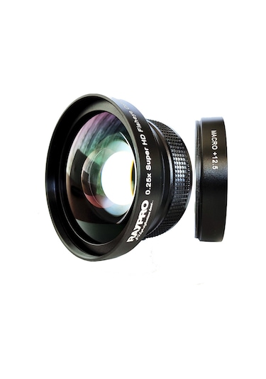 Raypro 67 MM 0.25x Pro HD Fisheye + 12.5 Dioptri Makro Lens