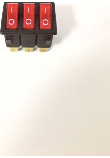 KALİTELİ 3'LÜ IŞIKLI ANAHTAR 25 AMPER