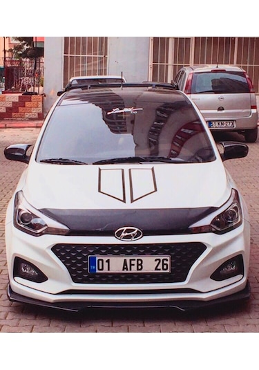 Otoçizgi Hyundai İ20 2014 Yarasa Ayna Kapağı - Sinyalsiz Ayna - Parlak Siyah N11.11007 Otoçizgi