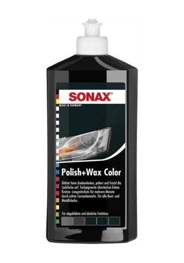 Sonax Renkli Nano Parlatıcı Ve Koruyucu Cila Siyah 500 ML N11.1222