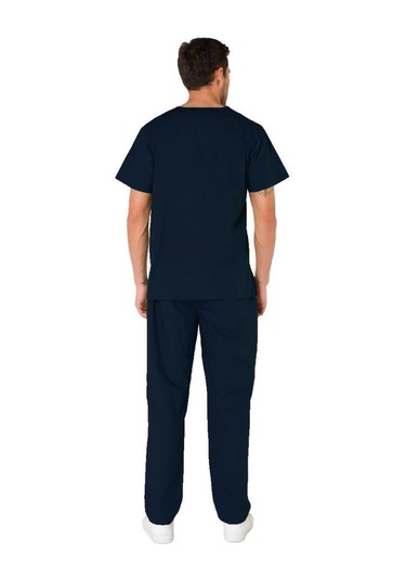 Şensel, Erkek Hastane Takım, V Yaka, Lacivert -48E1245-